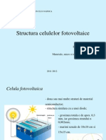 Structura Celulelor Fotovoltaice