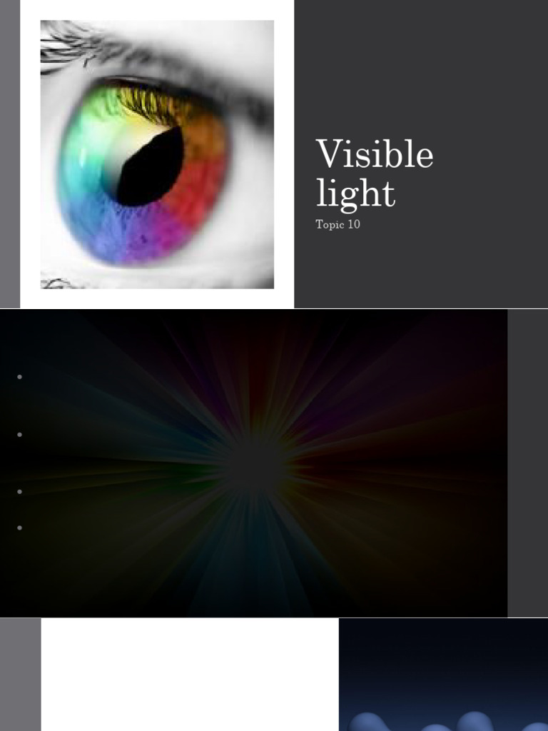 Understanding Visible Light and Its Properties | PDF | Refraction | Light