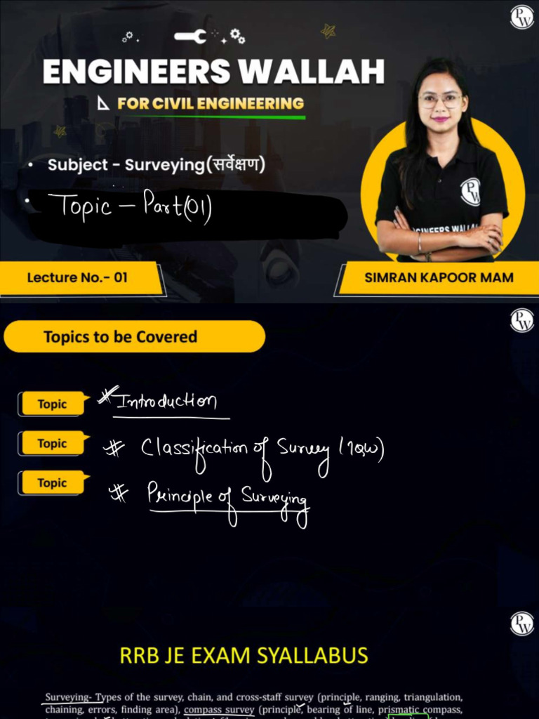 Civil Engineering Notes 1 | PDF