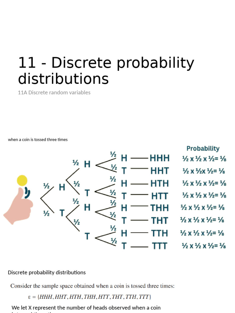 11A - Discrete Random Variable | PDF