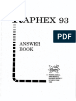 Raphex 93 Answer Book