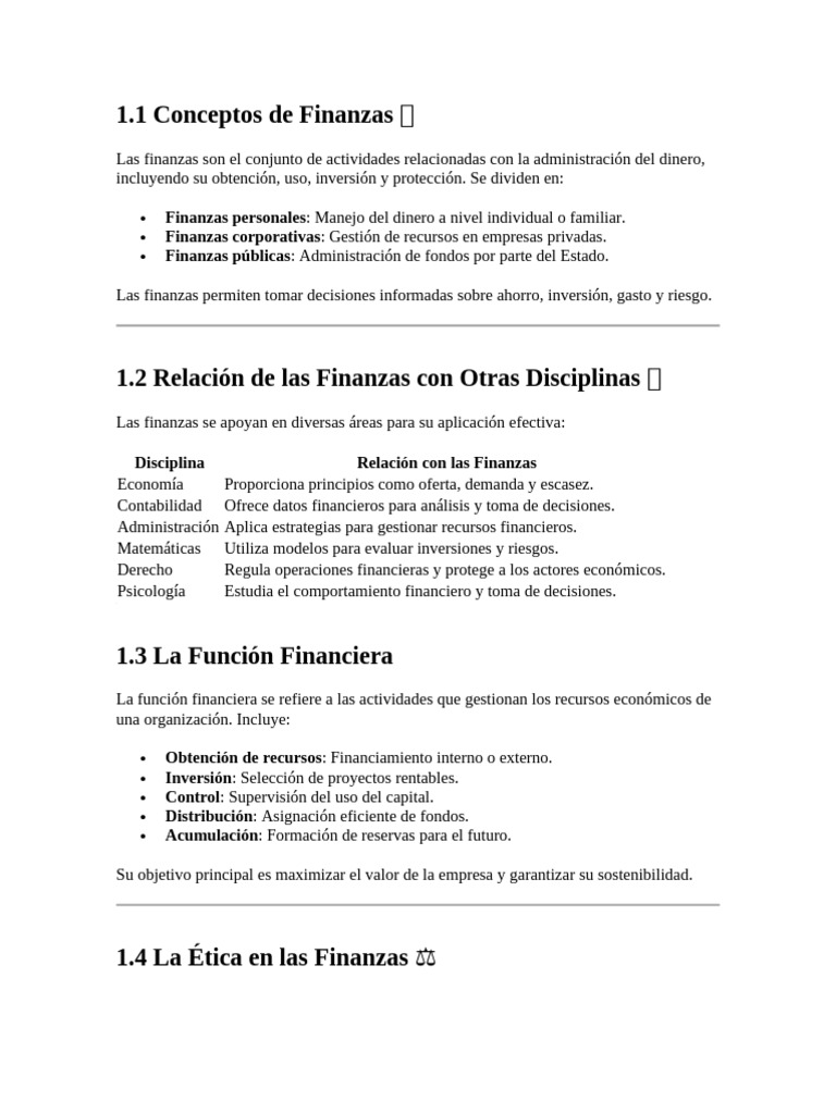 Conceptos Clave de Finanzas y Ética | PDF | Negocios económicos | Economias