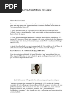 A força do metodismo em Angola