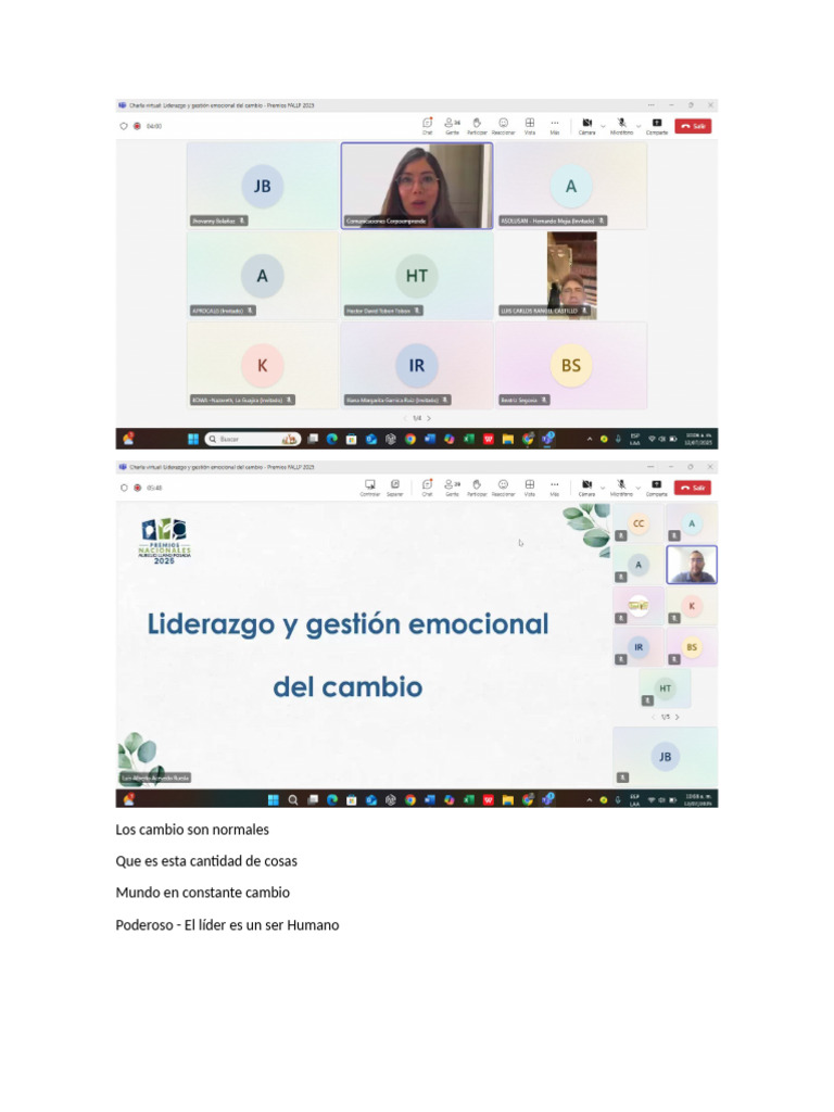 Liderazgo y Gestión Emocional en Cambio | PDF | Las emociones | Liderazgo