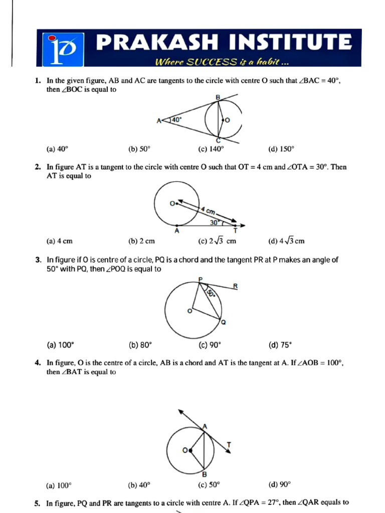 Circles | PDF | Circle | Differential Geometry