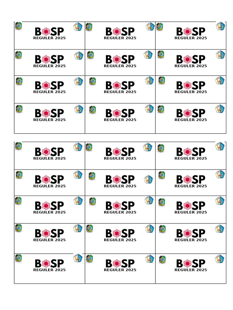 Stiker Bosp | PDF