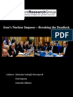 Iran's Nuclear Impasse - Org Report 21.5.2012