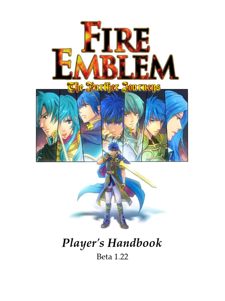 Fire Emblem Tabletop RPG (Beta 1.22) | PDF | Spear | Sword