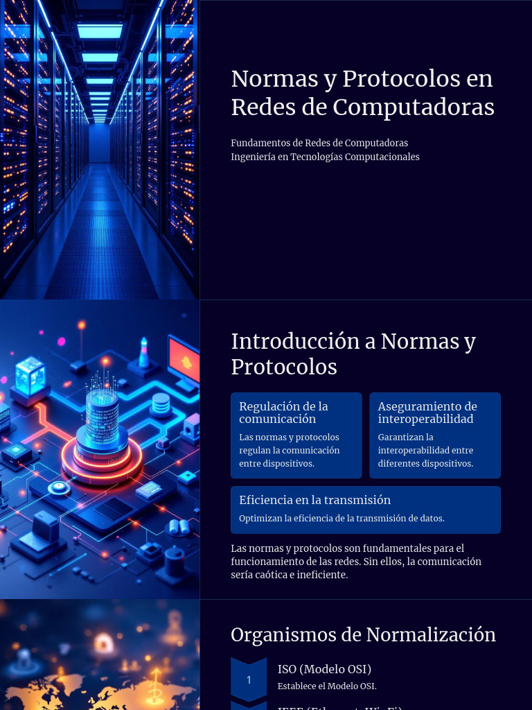 Normas y Protocolos en Redes de Computadoras | PDF | Red de ...