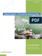 Equity Market Redefined - Perception