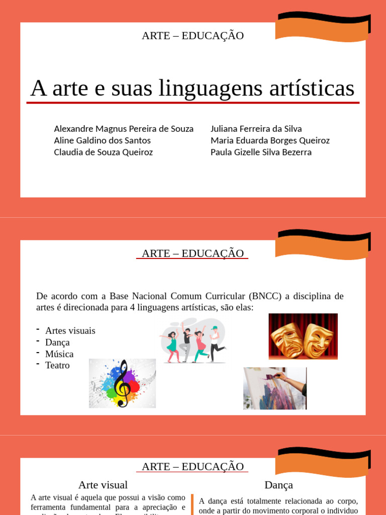 Linguagens Artísticas na Educação Infantil | PDF | Danças