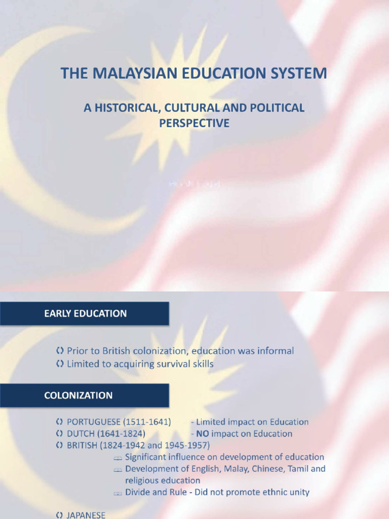 1 Malaysian Education System | PDF