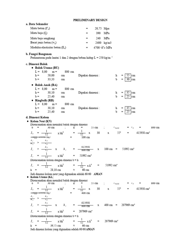 Preliminary Design | PDF