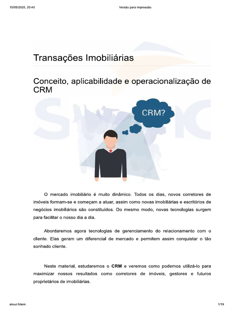 CRM | PDF