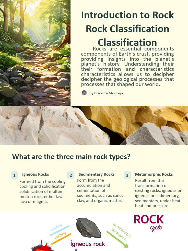 Introduction To Rock Classification | PDF | Rock (Geology ...