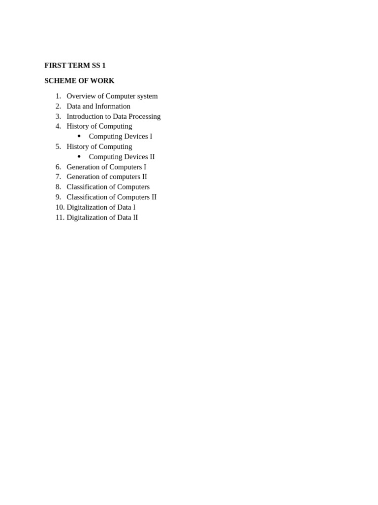 Computer System Overview and Data Concepts | PDF | Microcomputers ...