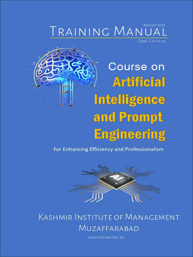 AI Training for Government Efficiency in AJK | PDF | Artificial ...