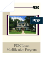 FDIC Loan Modification Program