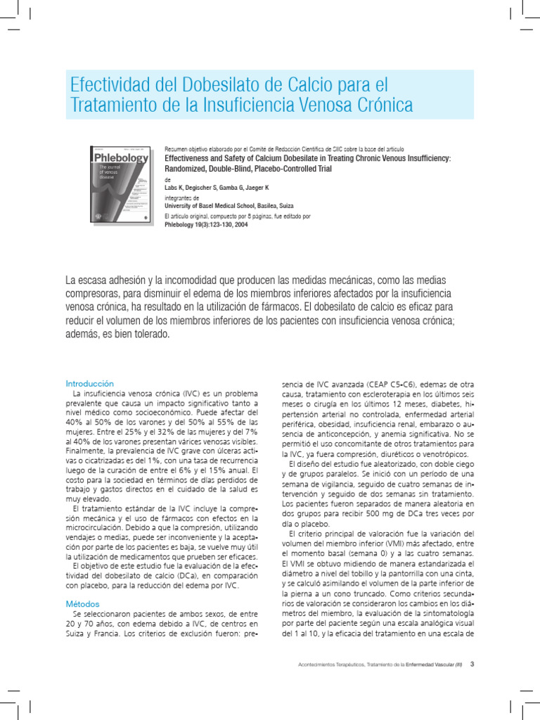 At - Enfermedad - Vascular 3 - Interior - O0318 | PDF | Placebo ...
