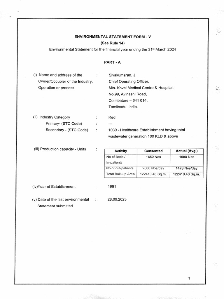 Form V 2023 2024 | PDF
