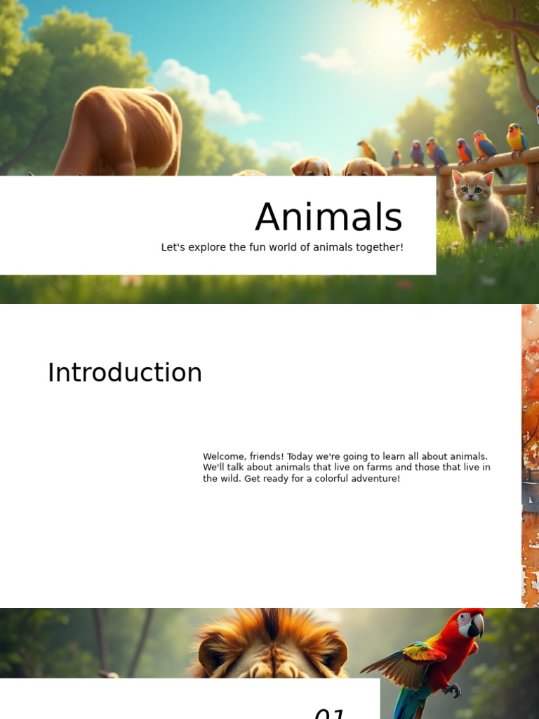 Fun Facts About Animals and Colors | PDF