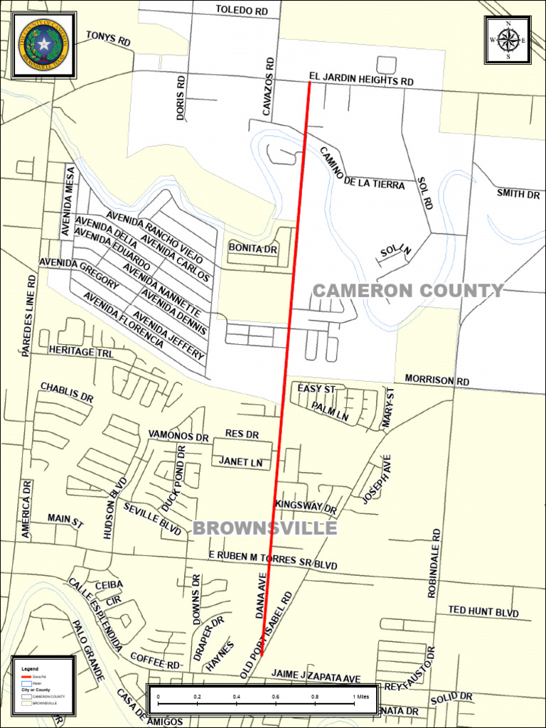 Cameron County Road Listings | PDF
