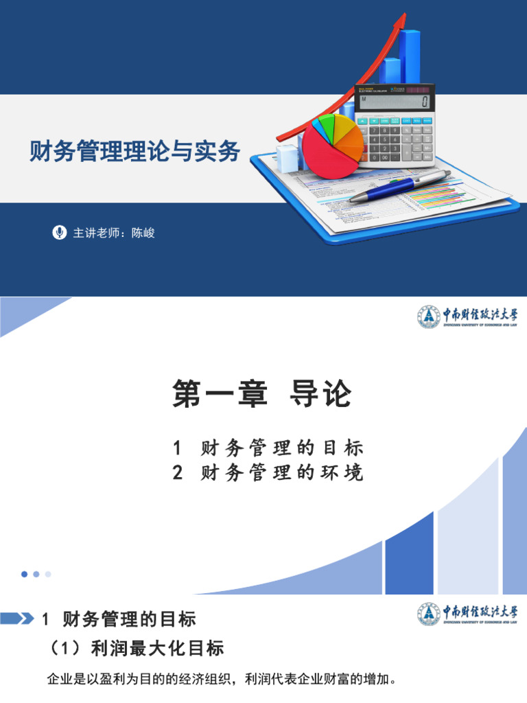 财务管理理论与实务课件| PDF