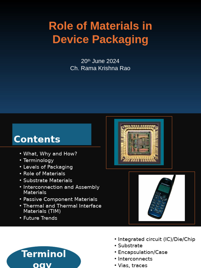 Materials in Electronic Device Packaging | PDF | Resistor | Dielectric