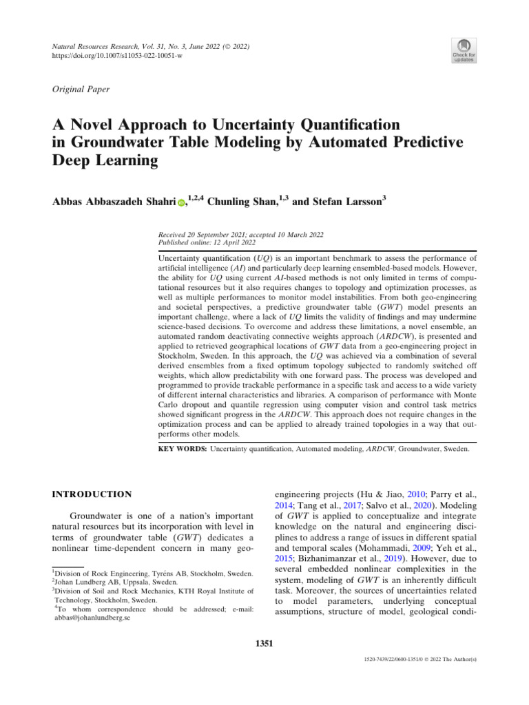 A Novel Approach To Uncertainty Quantification | PDF | Statistics ...