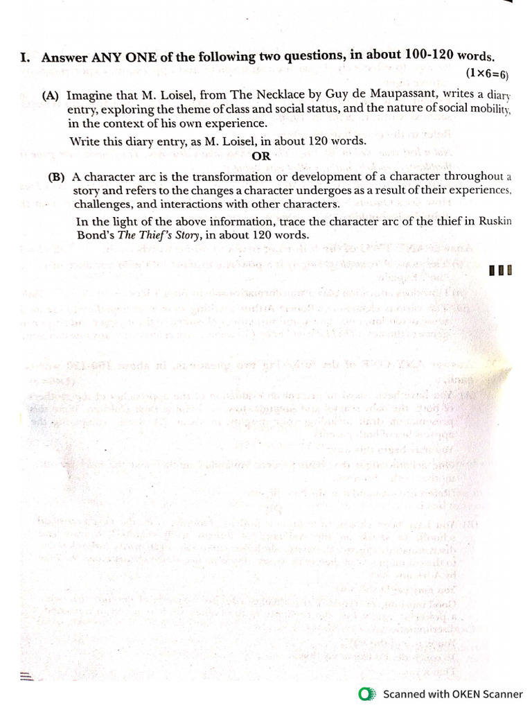 English Sample Paper 1 24 Pdf