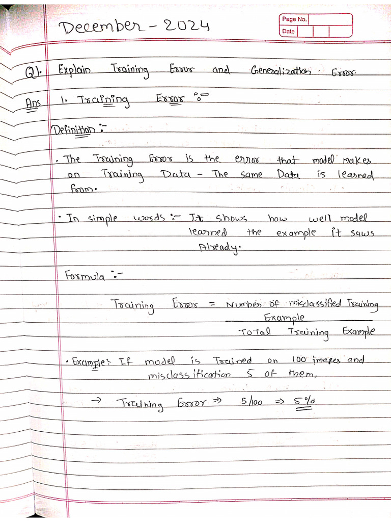 ML December 2024 Solved Pyq. | PDF