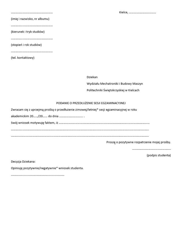 Podanie | PDF