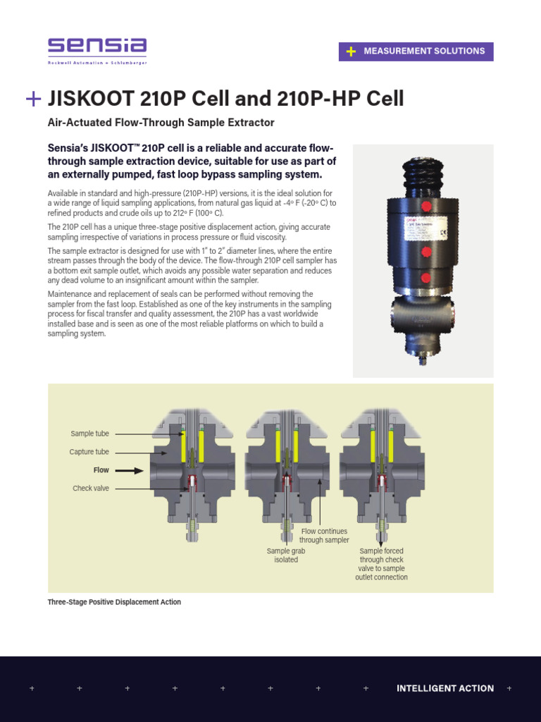 Ad01360m Jiskoot 210p Cell and 210p HP Cell | PDF | Pump | Valve