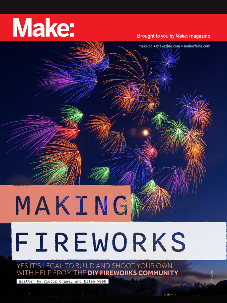 DIY Fireworks: Legal Guide & Techniques | PDF | Fireworks | Shell ...