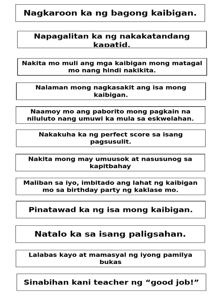 PSS Activity | PDF