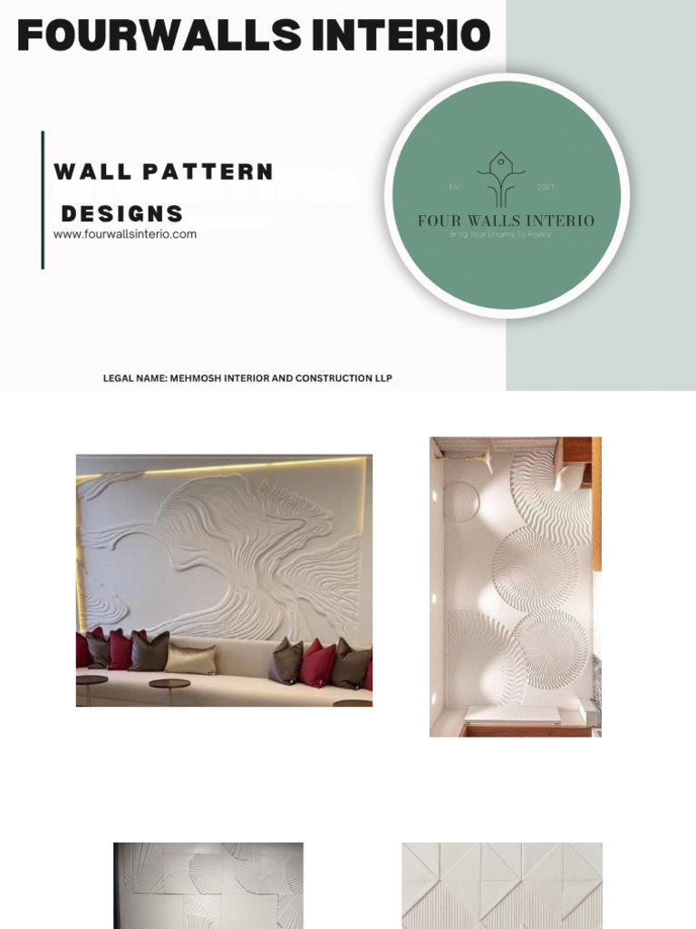 Wall Pattern Designs | PDF