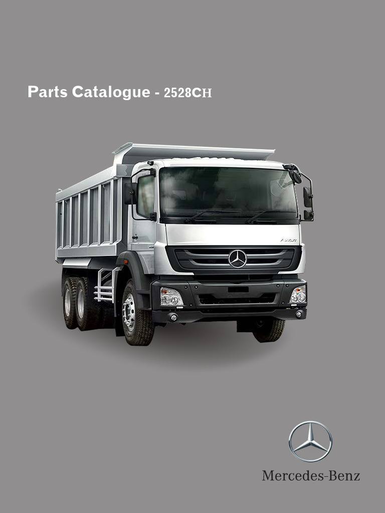 Mercedes-Benz 2528CH Parts Catalogue | PDF | Engines | Internal ...