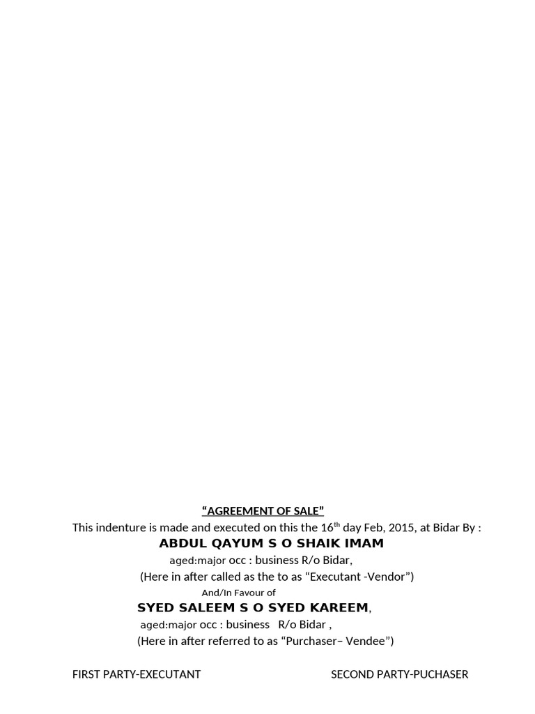 Agreement of 2011 Plot No 17 - 83 | PDF | Law And Economics | Land Law