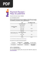 Options de paiement des factures FedEx | PDF