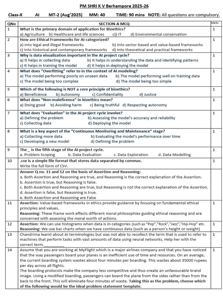Ethical Frameworks for AI Categorization | PDF | Artificial ...
