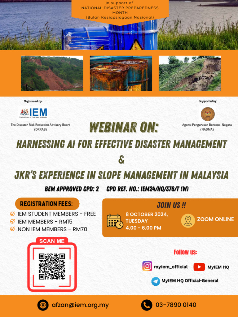 AI and CFD in Disaster Management Webinar | PDF | Artificial ...