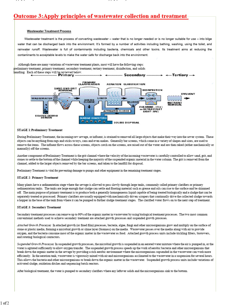UV Disinfection in Wastewater Treatment | PDF | Sewage Treatment | Ozone
