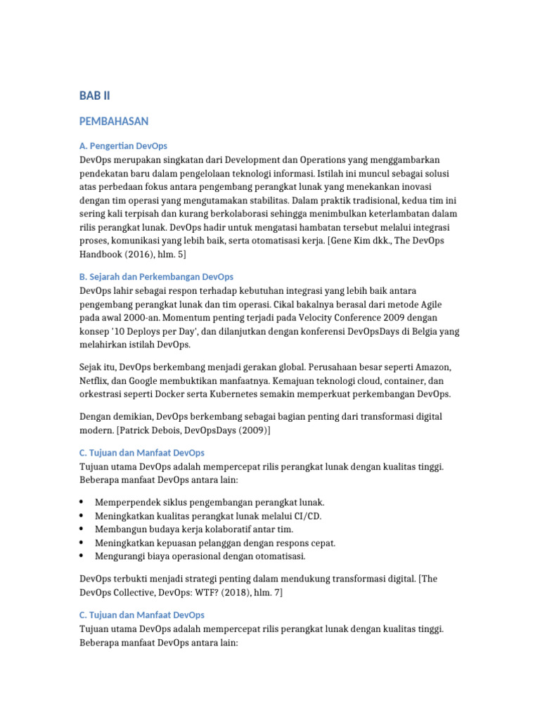 Pengertian dan Manfaat DevOps | PDF