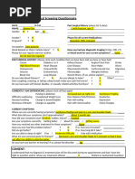 Standardized Nordic MSK Questionnaire | PDF | Musculoskeletal System