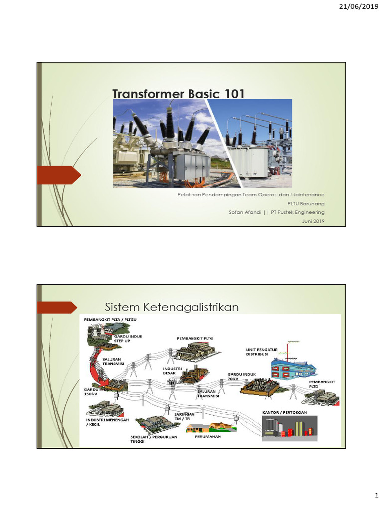 Modul 1 - Transformer Basic 101 | PDF
