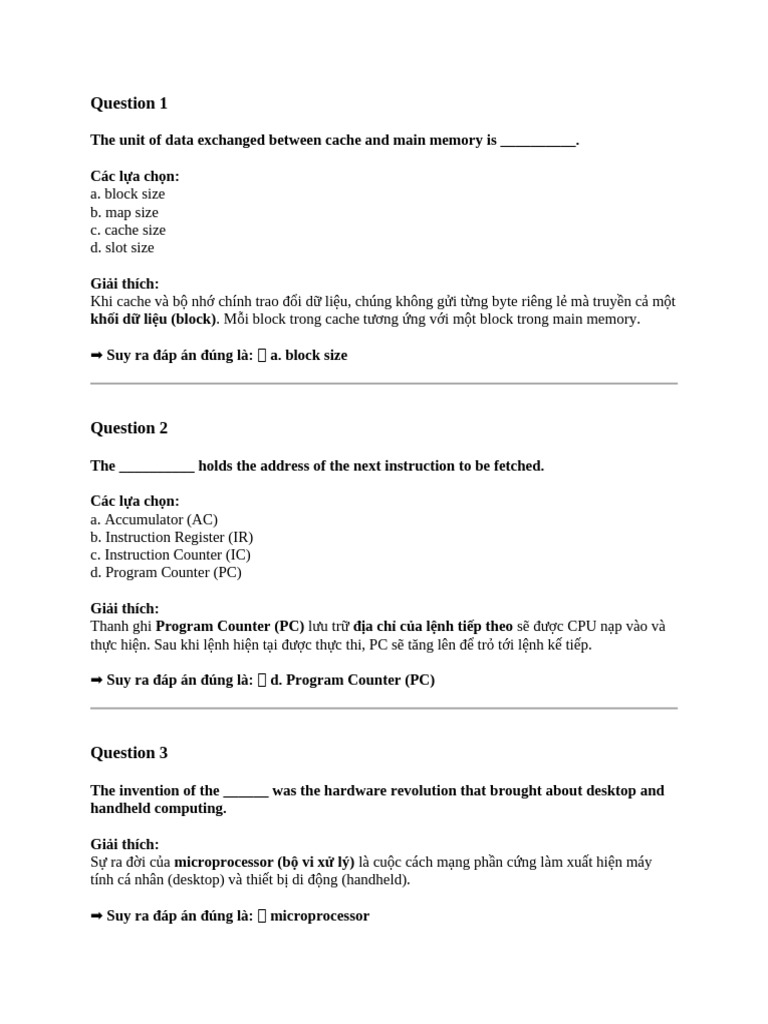 Quiz POP | PDF