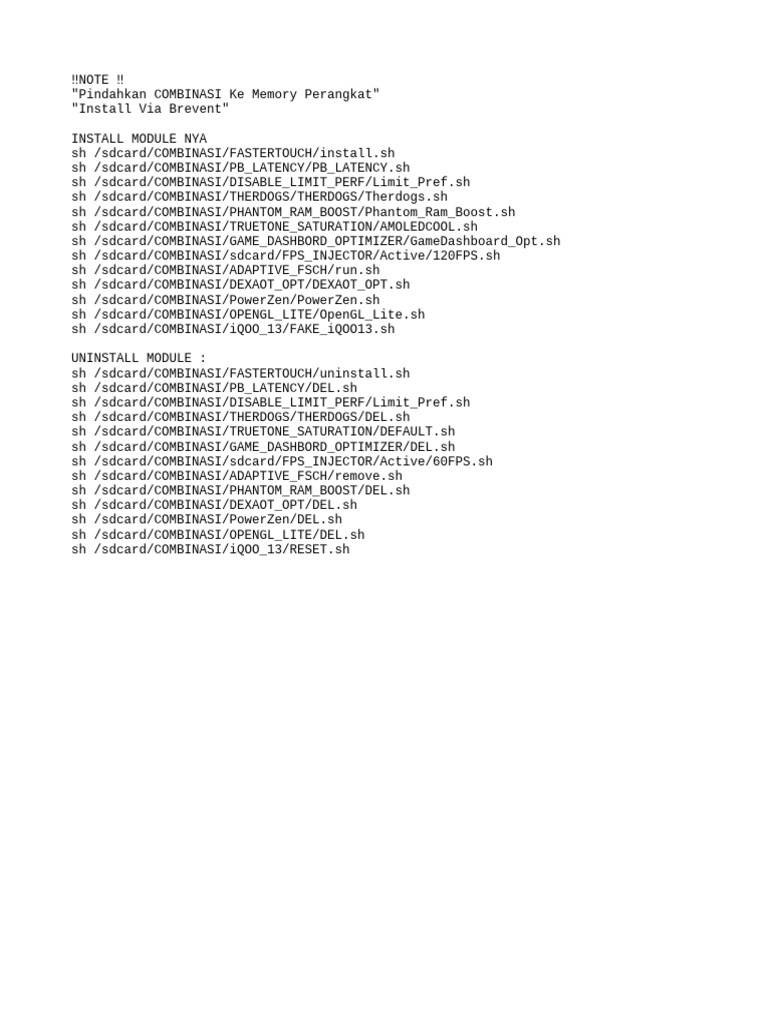 COLLECTION OF SCRIPTS TO UNINSTALL REMOVE visual data 8