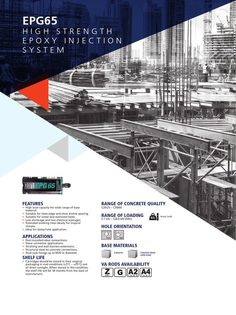 High Strength Epoxy Injection System | PDF | Beam (Structure ...