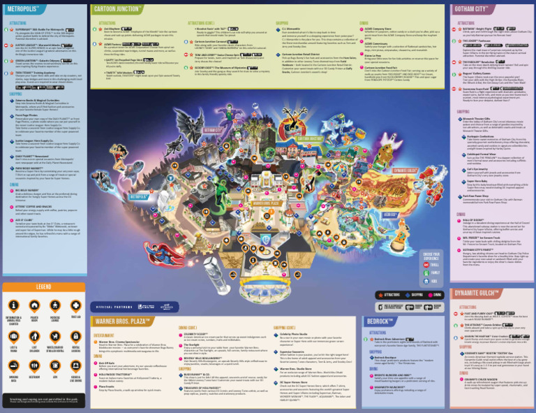 WBW Park Map 2024 With FacePass en | PDF | Confectionery