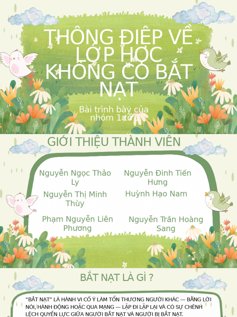 Bài HDTN Nhóm 1 T 1 | PDF